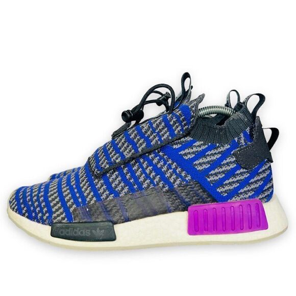 Adidas NMD TS1 Primeknit 'Carbon Energy Ink' BB9177 Men's 8 - Picture 2 of 11